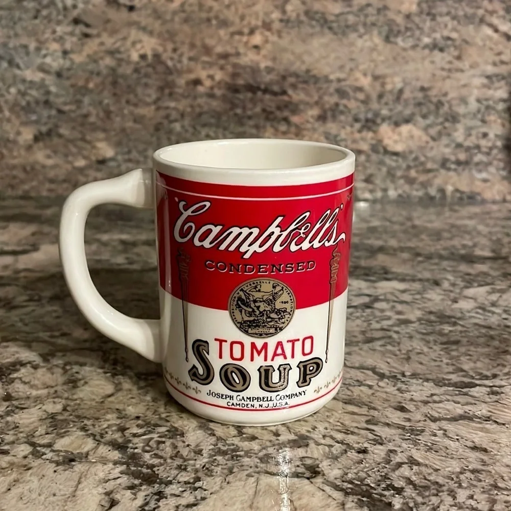 VINTAGE Nostalgic Campbell’s condense Tomato soup MUG 1979 retro 7–8 ounces